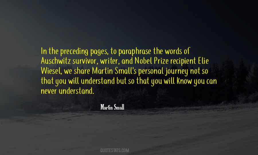 Martin Small Quotes #1463480