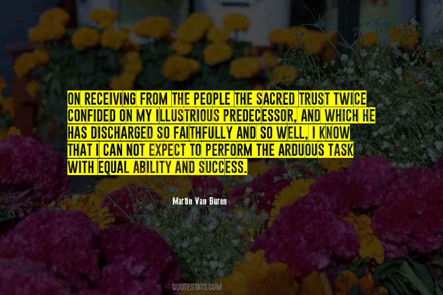 Martin Van Buren Quotes #1011989