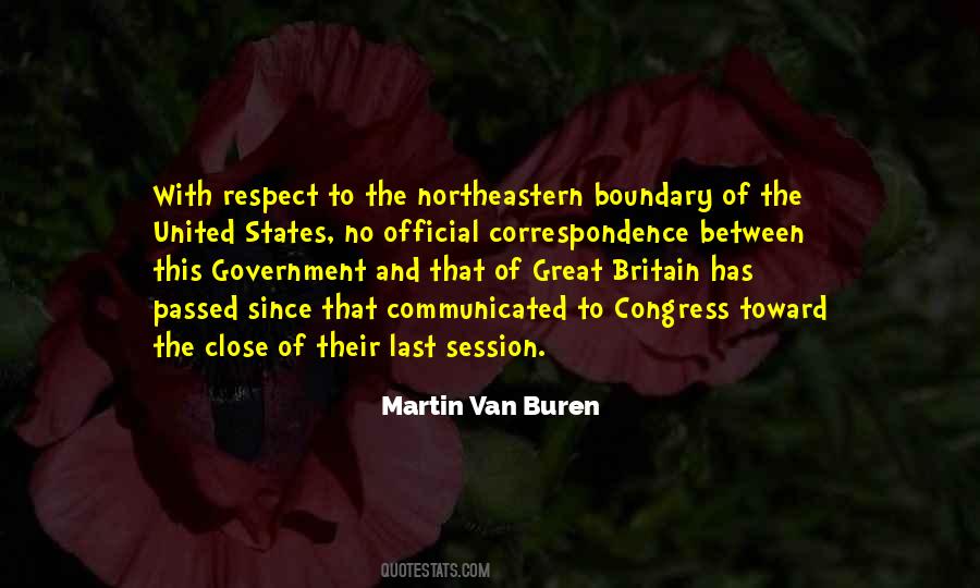 Martin Van Buren Quotes #1514055