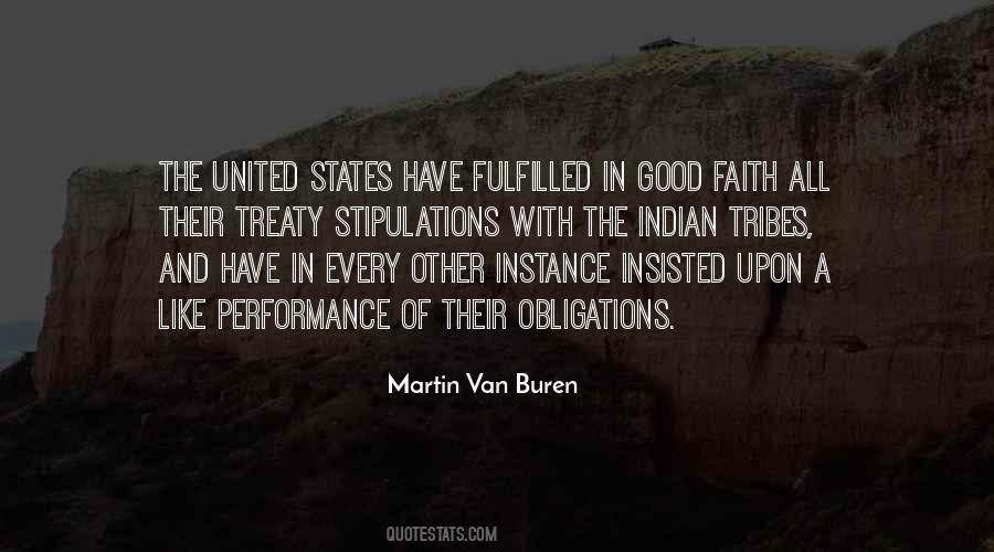 Martin Van Buren Quotes #894014