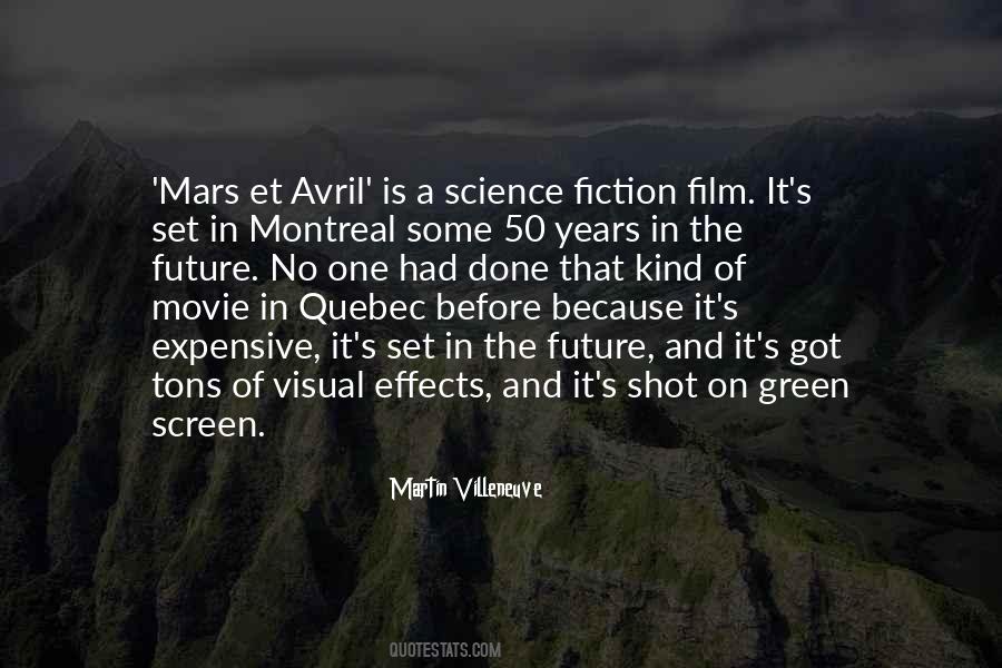 Martin Villeneuve Quotes #1524058