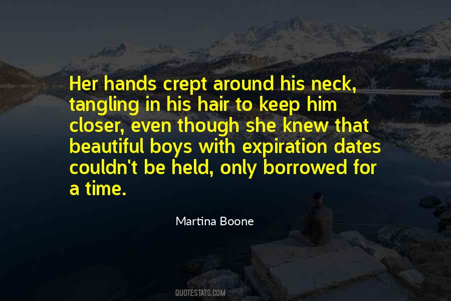 Martina Boone Quotes #1224454