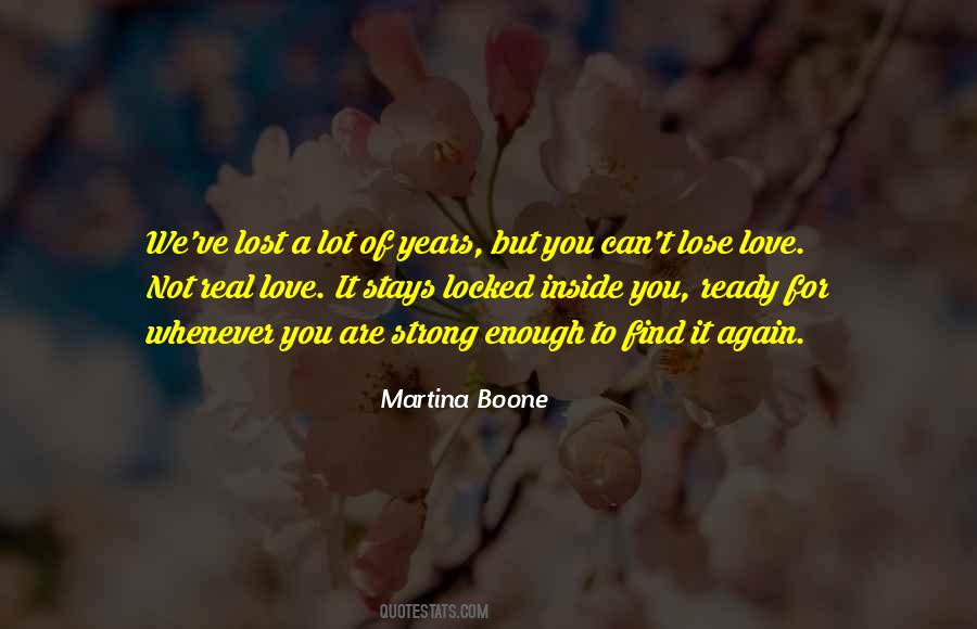 Martina Boone Quotes #951782