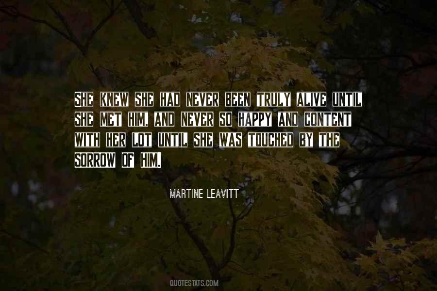 Martine Leavitt Quotes #1137915