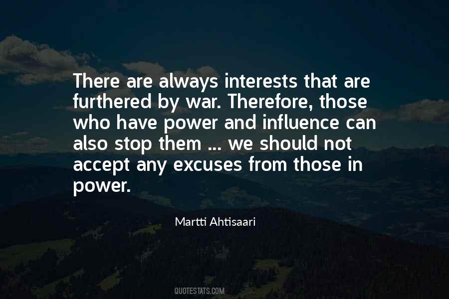 Martti Ahtisaari Quotes #1439197