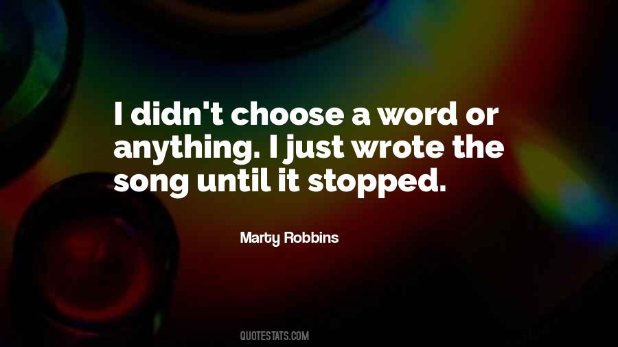Marty Robbins Quotes #1797039