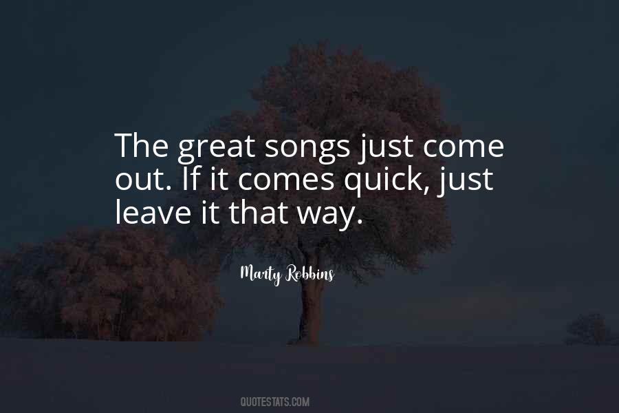 Marty Robbins Quotes #755567