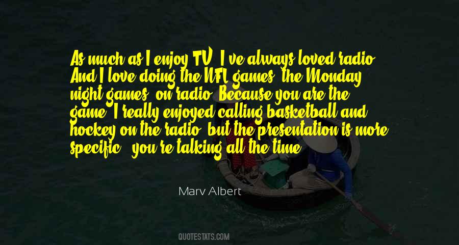 Marv Albert Quotes #1050884