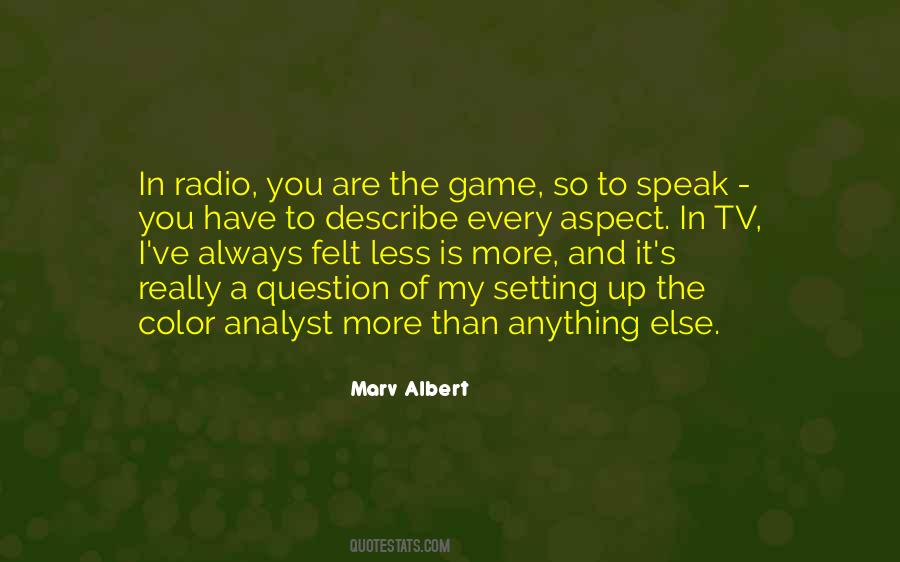 Marv Albert Quotes #1579478