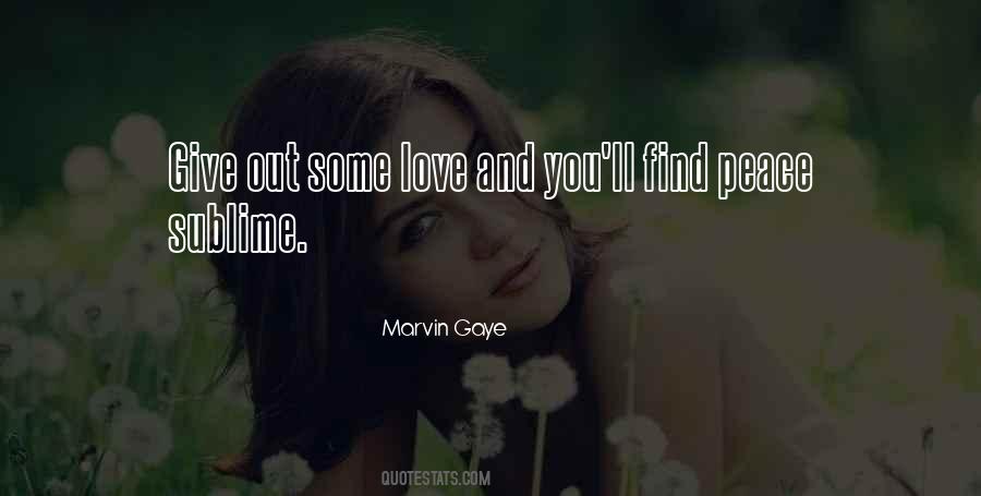 Marvin Gaye Quotes #1252081