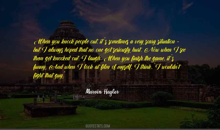 Marvin Hagler Quotes #271113