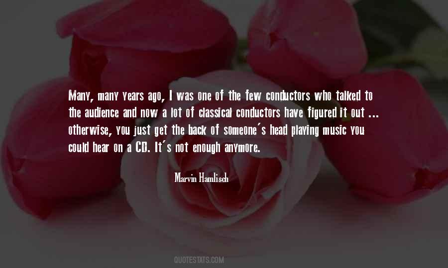 Marvin Hamlisch Quotes #1436967