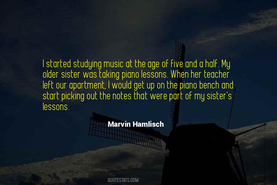 Marvin Hamlisch Quotes #156442