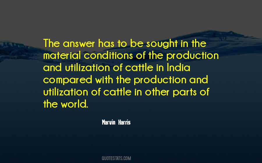 Marvin Harris Quotes #1705633