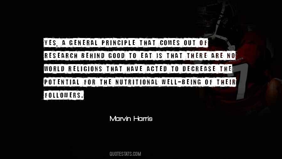 Marvin Harris Quotes #307594