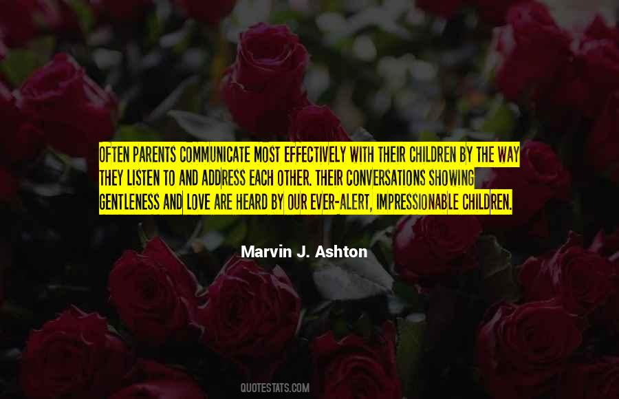 Marvin J. Ashton Quotes #911977