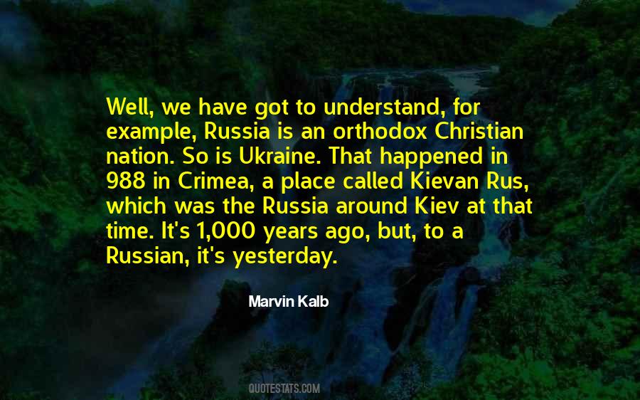 Marvin Kalb Quotes #369470
