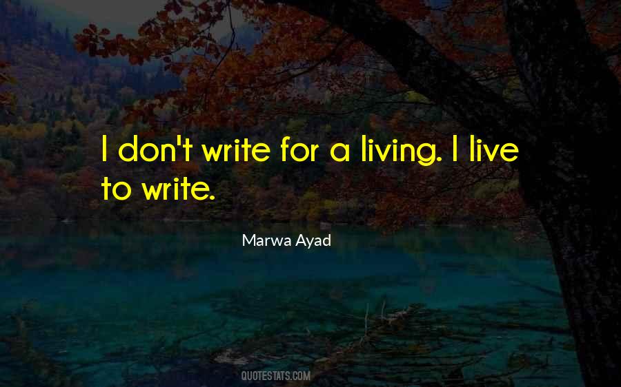 Marwa Ayad Quotes #504599