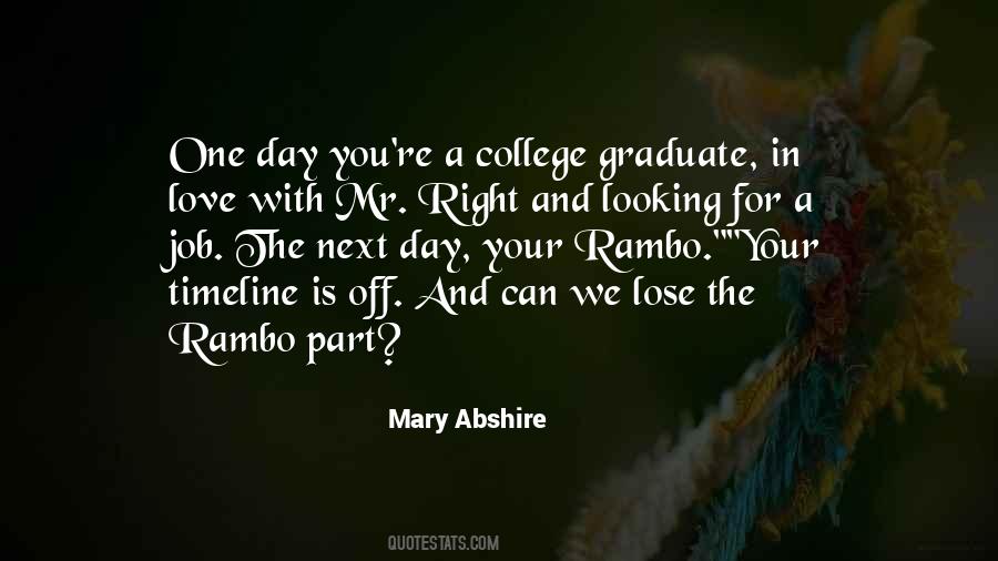 Mary Abshire Quotes #1743471