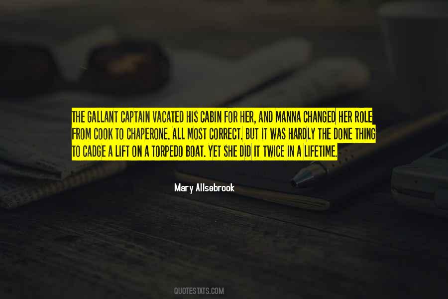 Mary Allsebrook Quotes #1069044