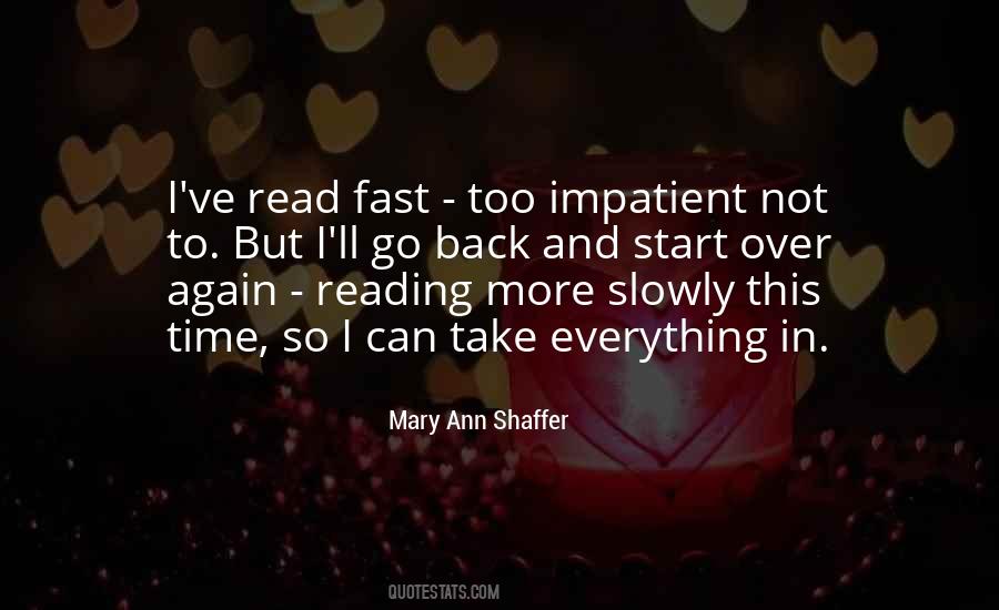 Mary Ann Shaffer Quotes #1375800