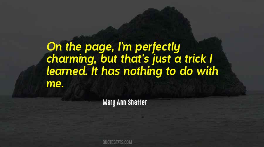 Mary Ann Shaffer Quotes #1501069