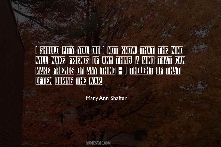 Mary Ann Shaffer Quotes #1569674