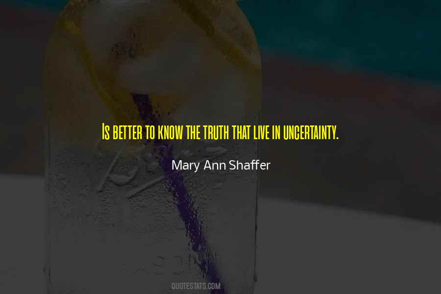 Mary Ann Shaffer Quotes #17819