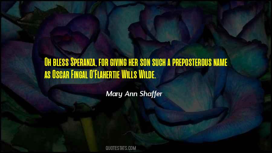 Mary Ann Shaffer Quotes #192635