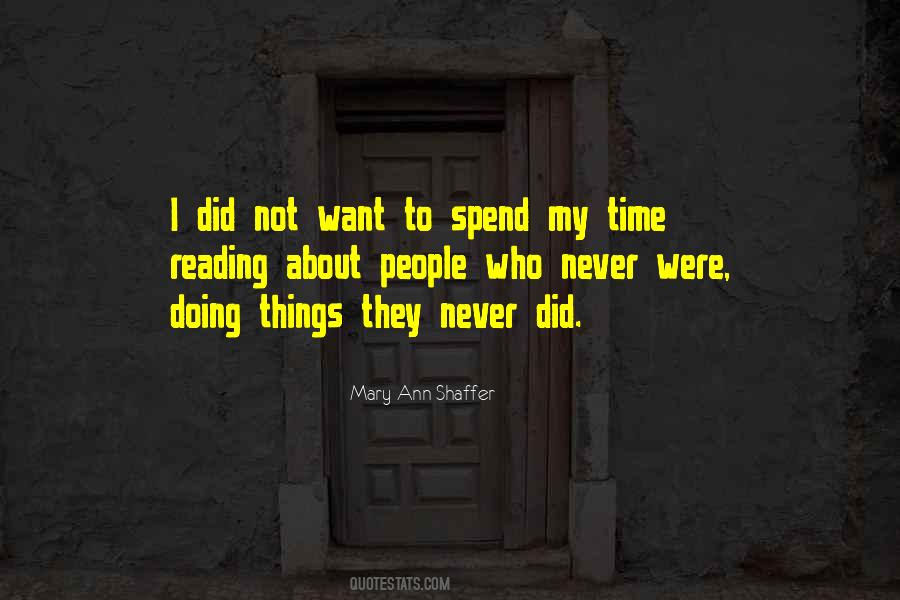 Mary Ann Shaffer Quotes #40905