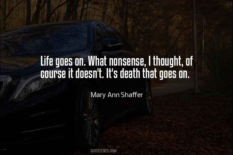 Mary Ann Shaffer Quotes #768858