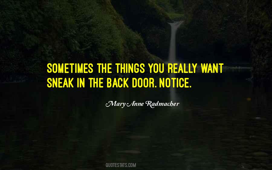 Mary Anne Radmacher Quotes #1708740