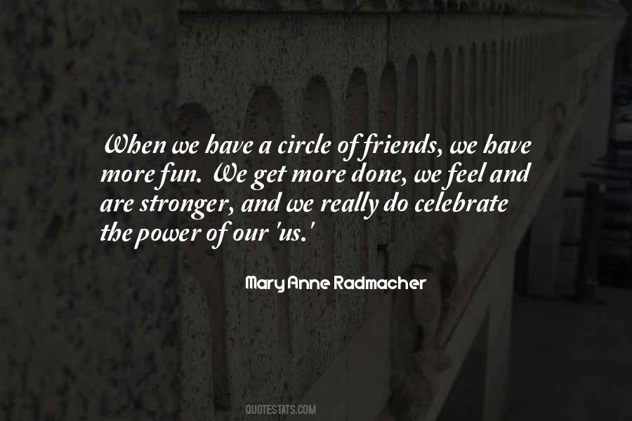 Mary Anne Radmacher Quotes #383035