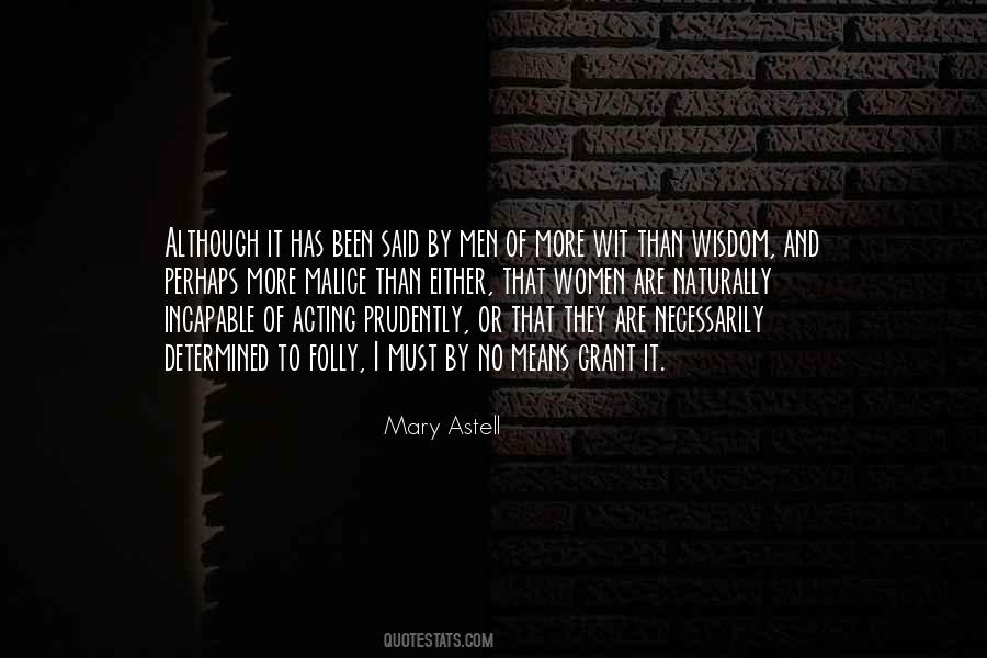 Mary Astell Quotes #1255453