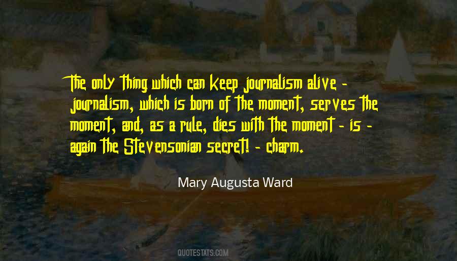 Mary Augusta Ward Quotes #1488896