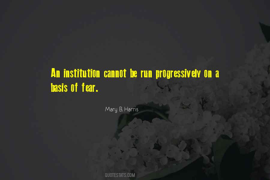 Mary B. Harris Quotes #1081832