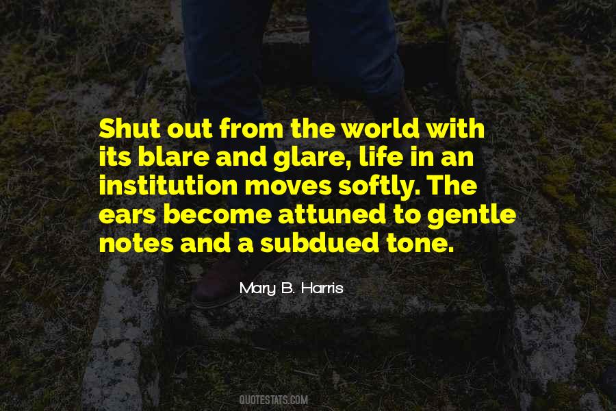 Mary B. Harris Quotes #1365742