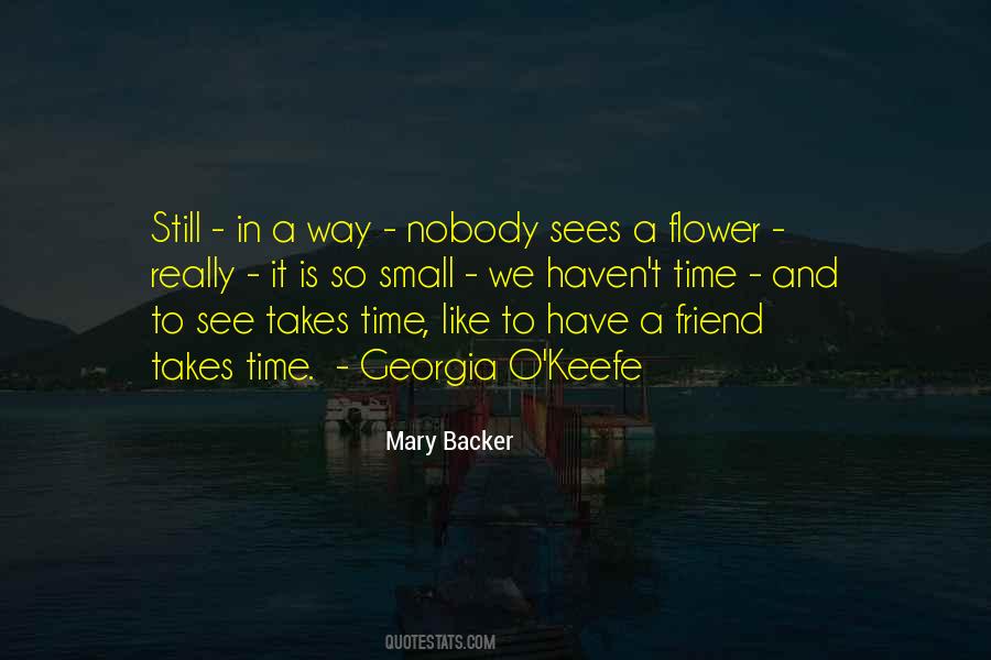Mary Backer Quotes #786658
