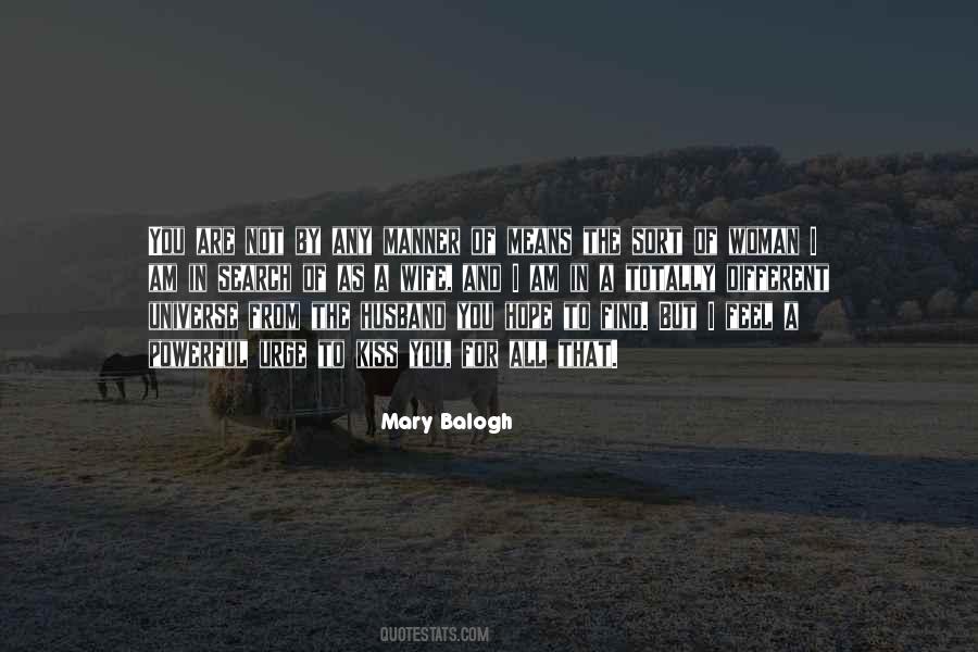 Mary Balogh Quotes #1652637