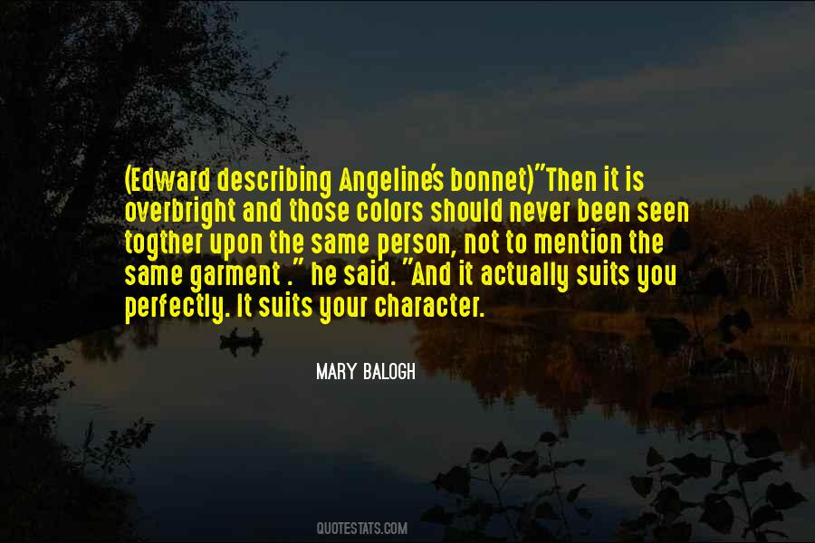 Mary Balogh Quotes #427384