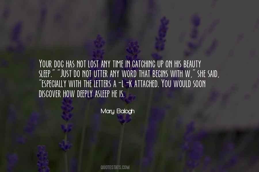 Mary Balogh Quotes #815185