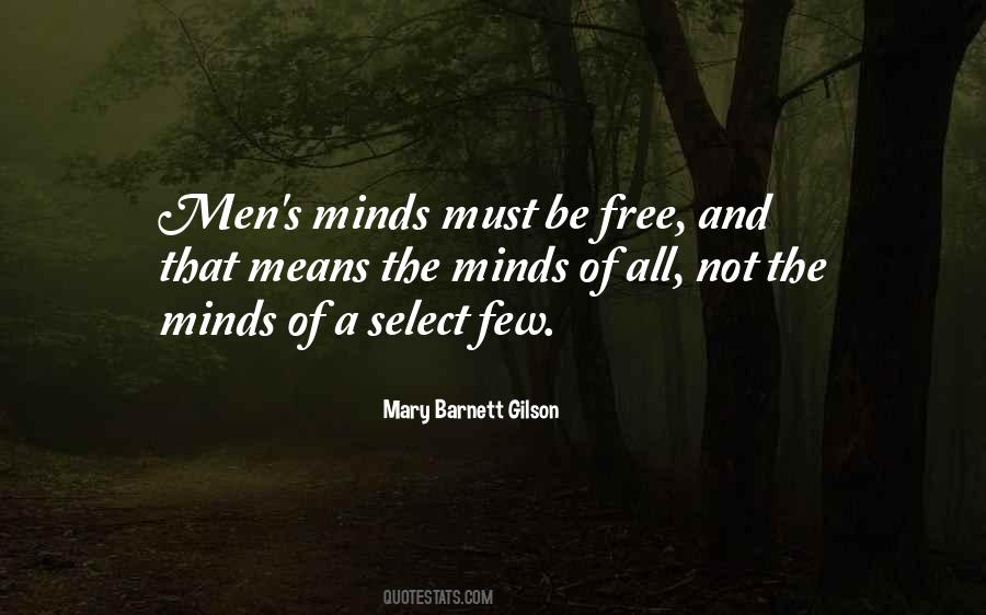 Mary Barnett Gilson Quotes #884537