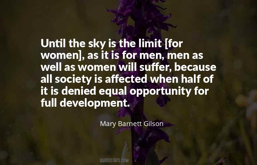 Mary Barnett Gilson Quotes #993587