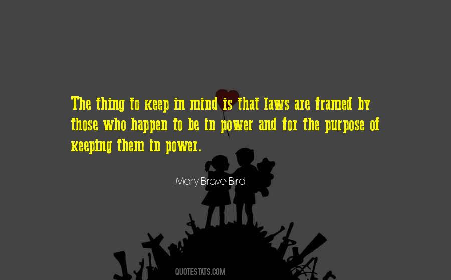 Mary Brave Bird Quotes #1614599
