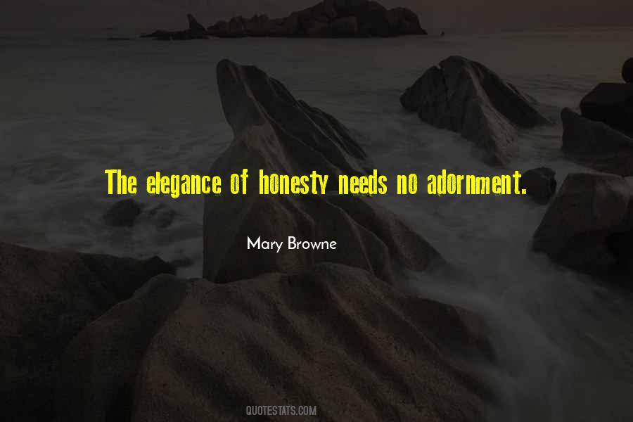 Mary Browne Quotes #886628