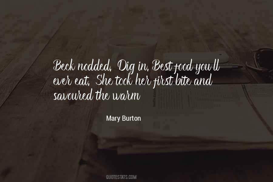 Mary Burton Quotes #1613297