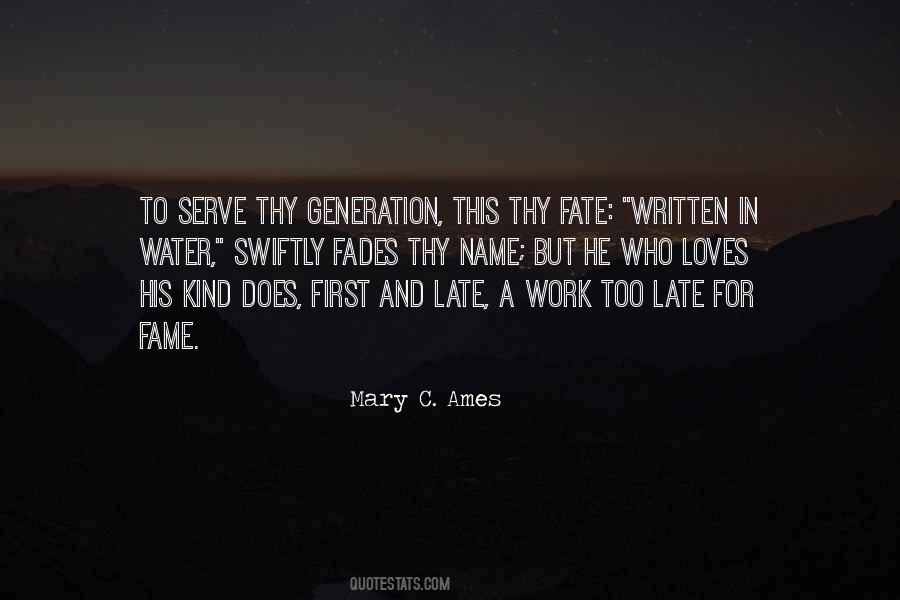 Mary C. Ames Quotes #1407601