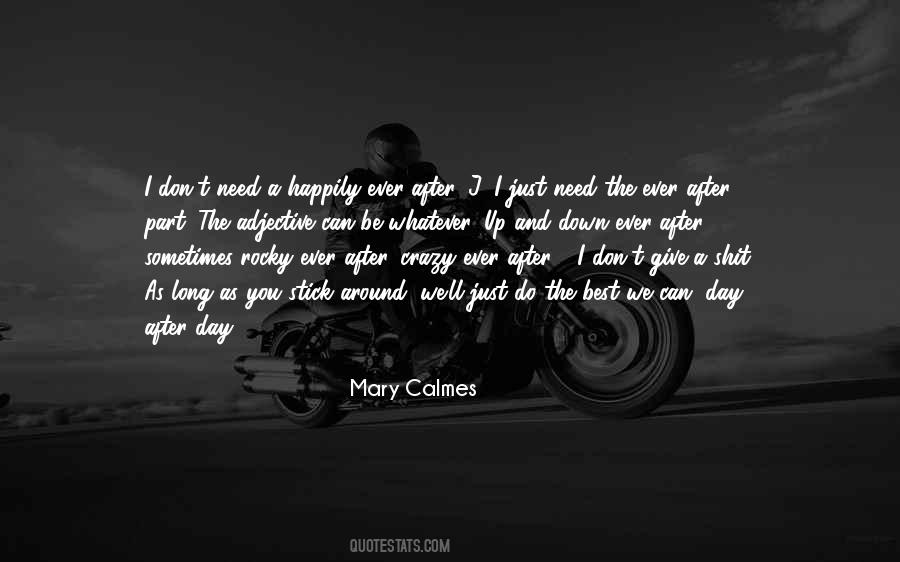 Mary Calmes Quotes #1675472