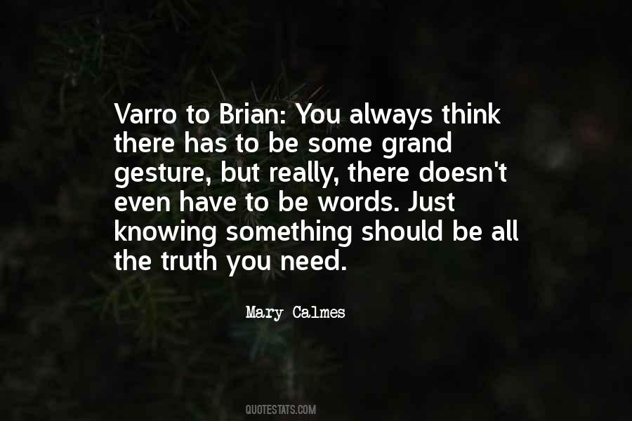 Mary Calmes Quotes #978442