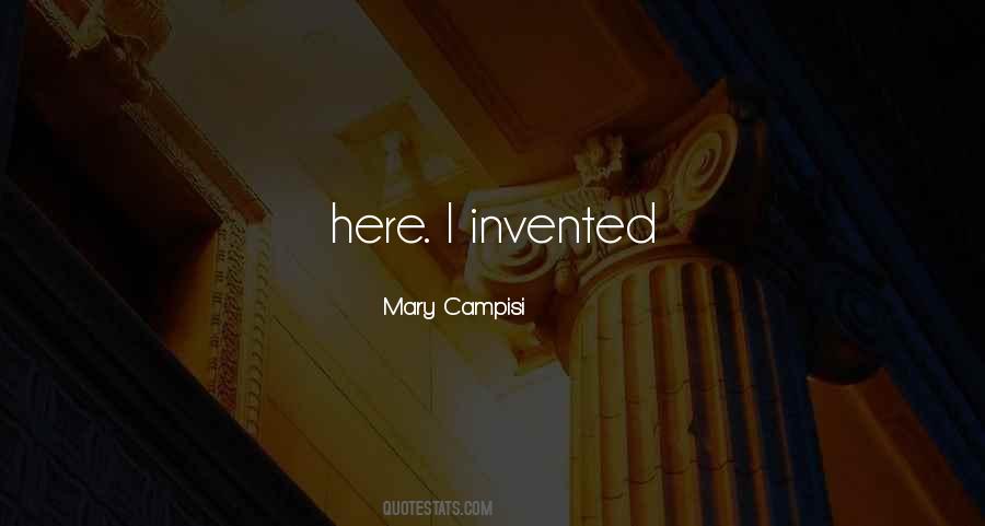 Mary Campisi Quotes #1046745